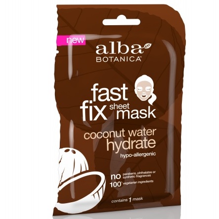 Alba Botanica   Fast Fix Coconut Milk Hydrate Sheet Mask 15,    500    -,     